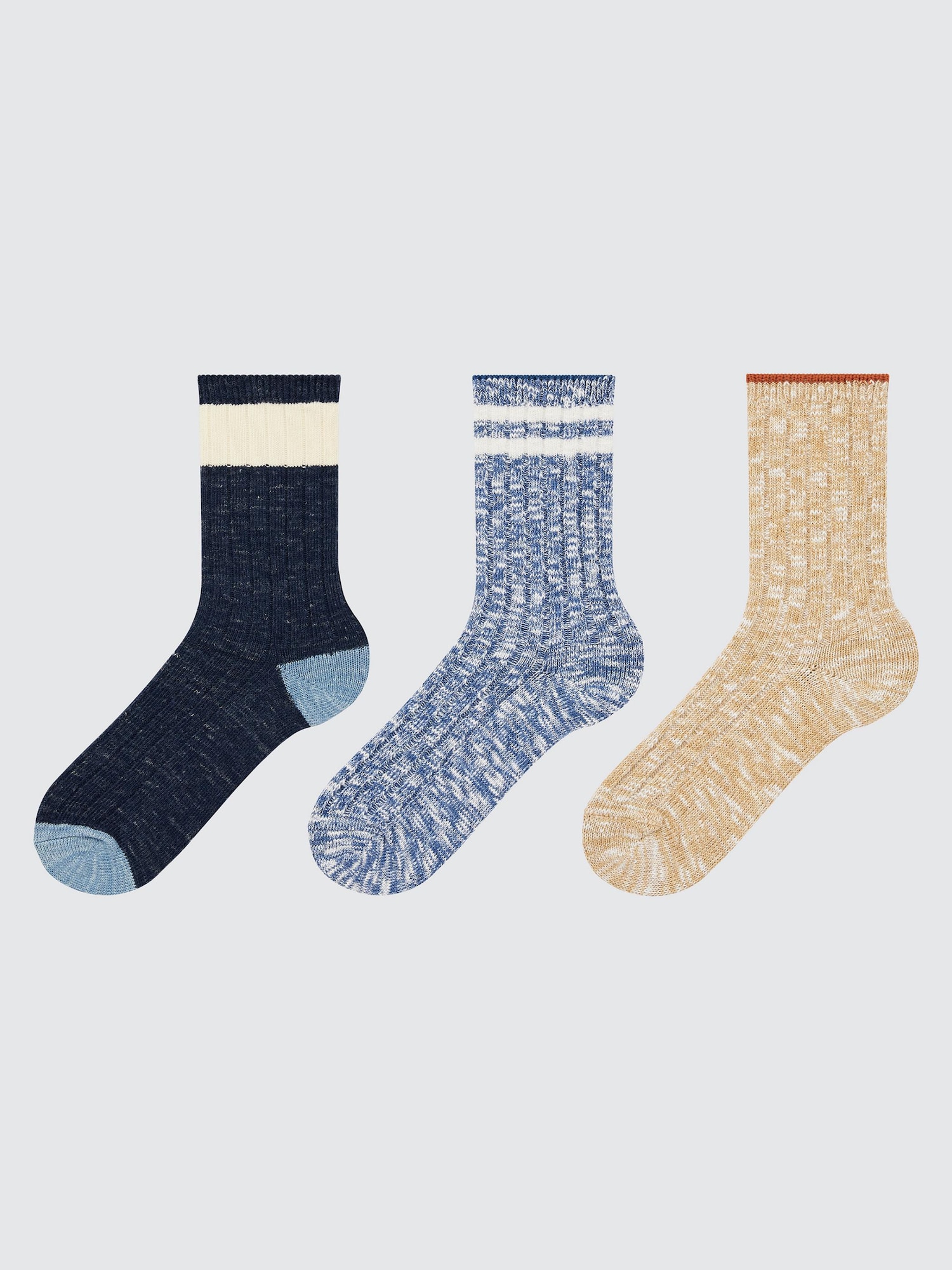 Regular Socks (3 Pairs) | UNIQLO US