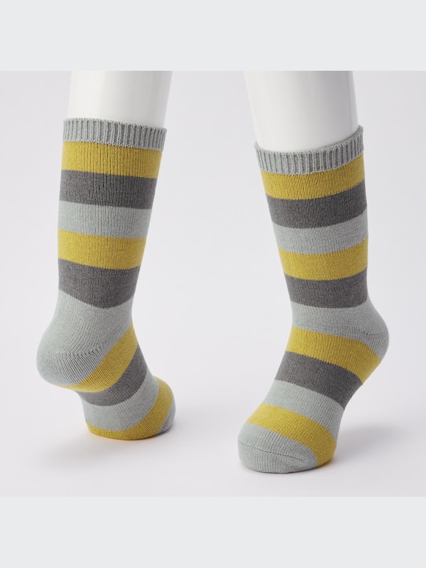 HEATTECH Socks (Stripe, 2 Pairs)