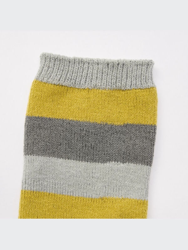 HEATTECH Socks (Stripe, 2 Pairs)