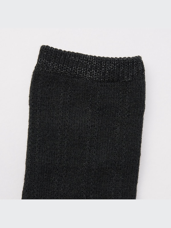 Girls HEATTECH Socks (Fair Isle, 2 Pairs)