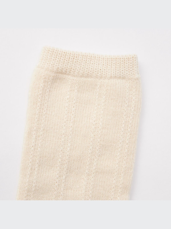 Girls HEATTECH Socks (Fair Isle, 2 Pairs)