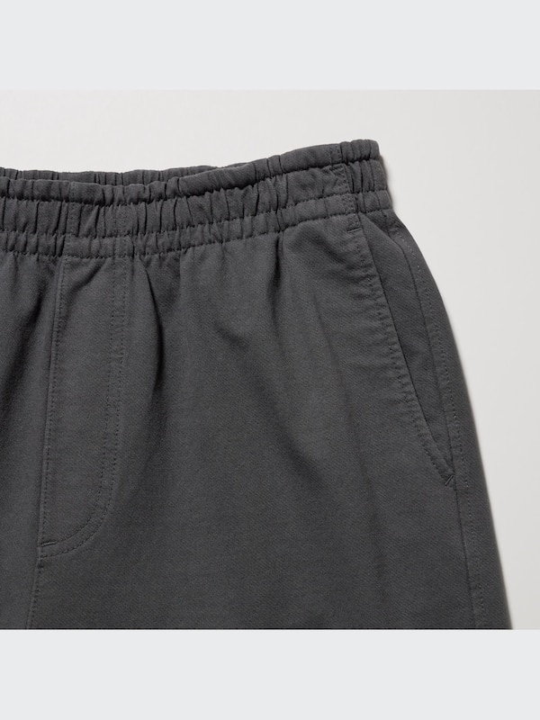 Washed Jersey Cotton Ankle Pants