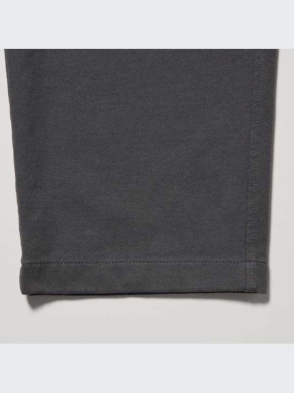 Washed Jersey Cotton Ankle Pants