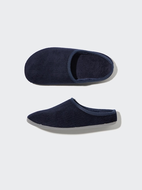 Mens Slippers Bedroom Slippers Uniqlo MEN'S CORDUROY WASHABLE ROOM