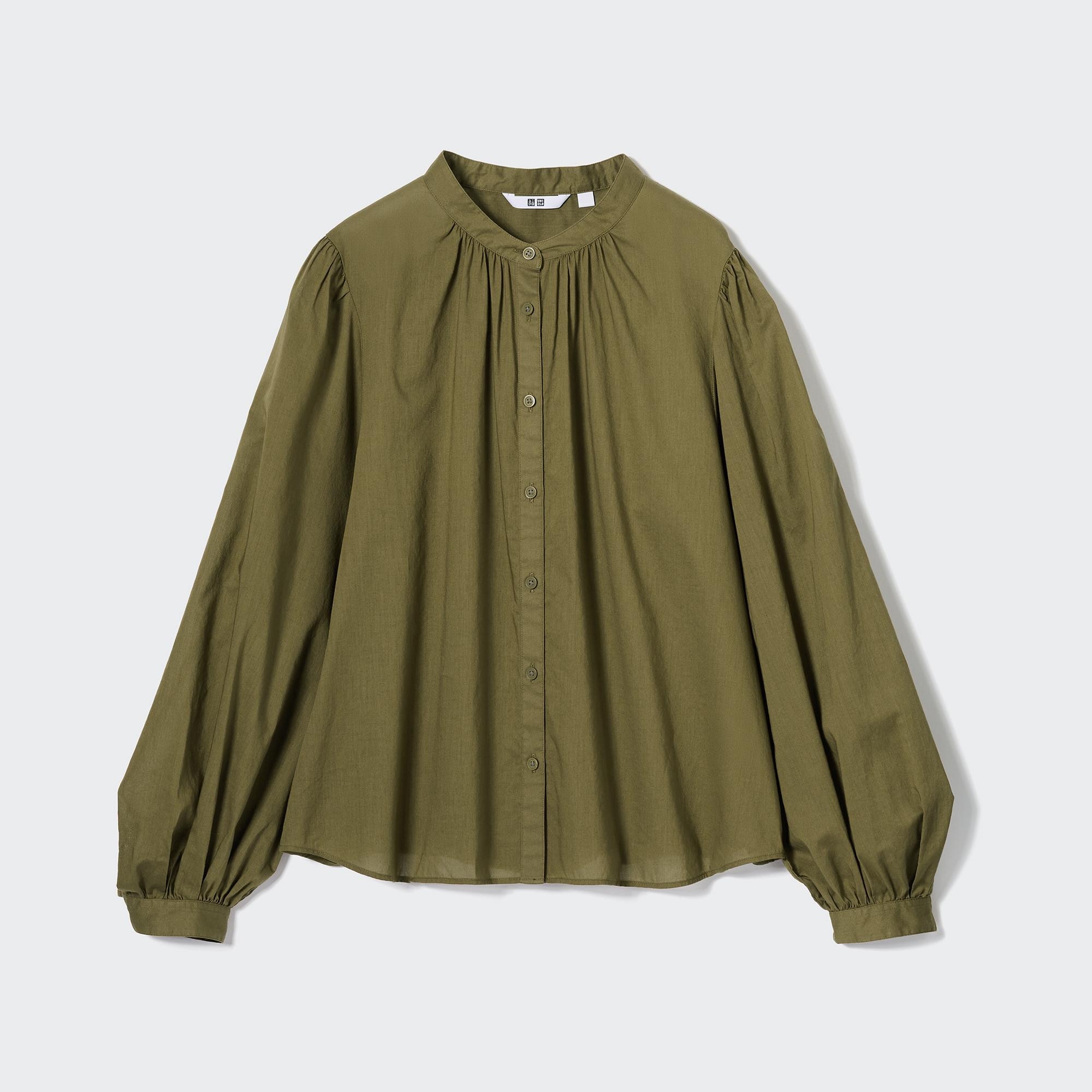 EXTRA FINE COTTON TWILL OVERSIZED LONG SLEEVE SHIRT