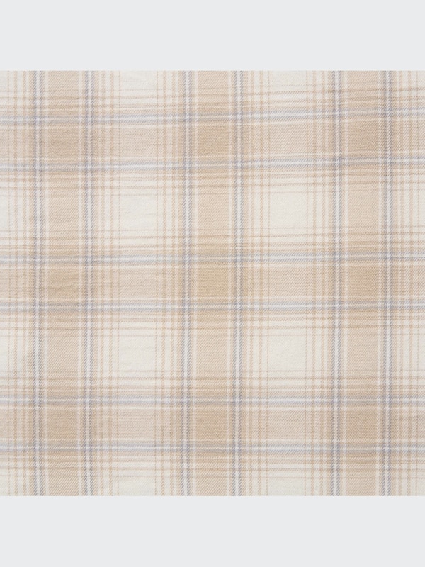 Soft Brushed Checked Long-Sleeve Shirt