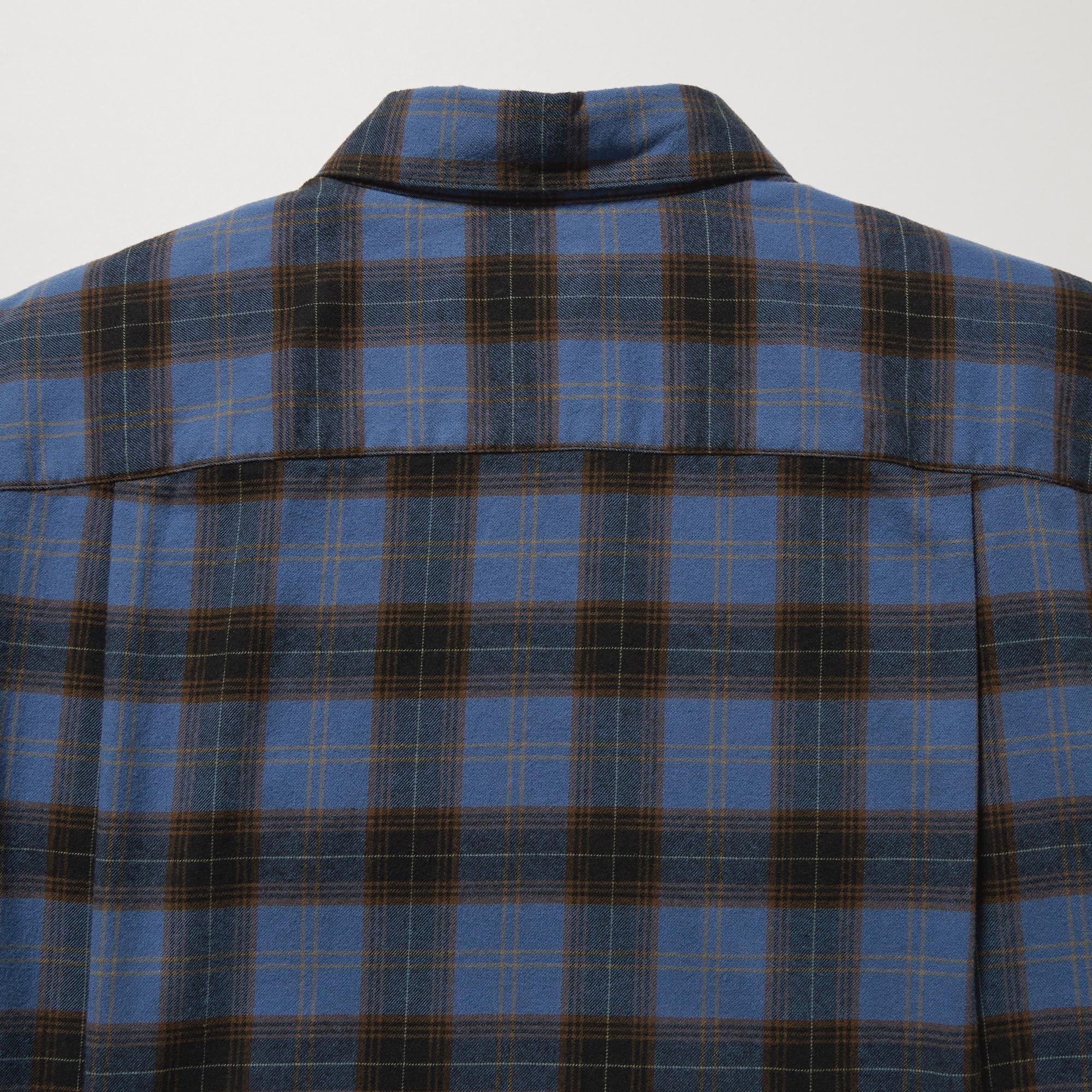 Flannel Checked Shirt | UNIQLO UK