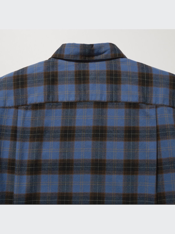 Flannel Checked Long-Sleeve Shirt