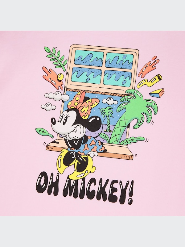Mickey & Friends Art by Steven Harrington UT (Short-Sleeve Graphic T-Shirt)
