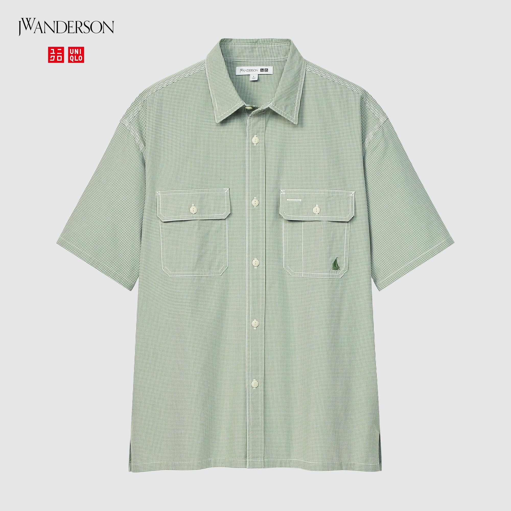 Checked Work Short-Sleeve Shirt (JW Anderson) | UNIQLO US