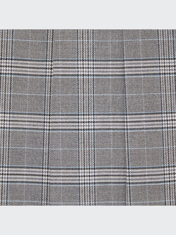 Pleated A-Line Mini Skirt
