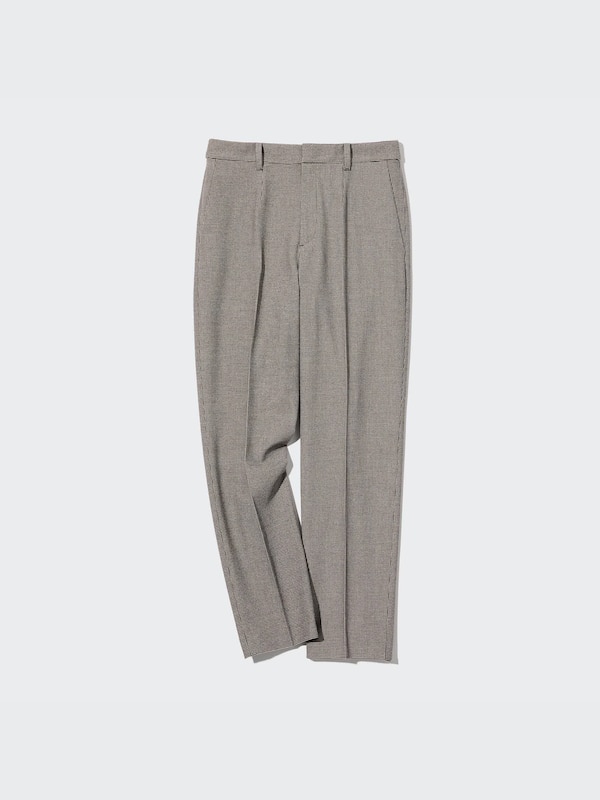Smart Ankle Pants (2-Way Stretch Houndstooth)