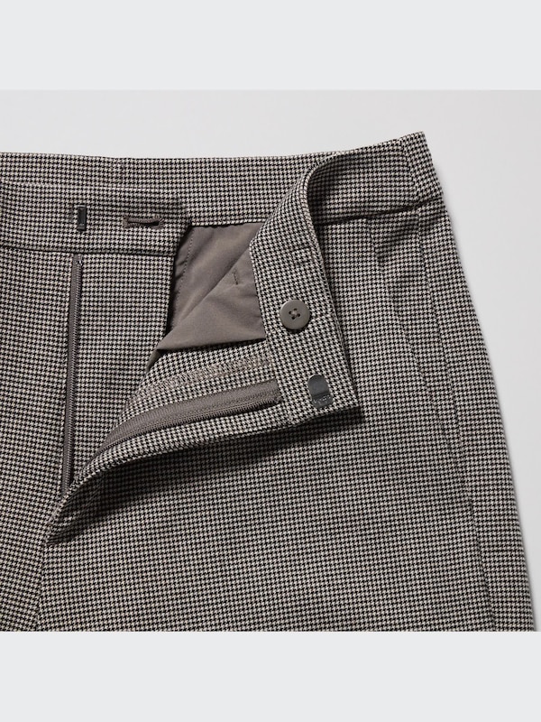 Smart Ankle Pants (2-Way Stretch Houndstooth)