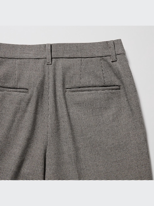 Smart Ankle Pants (2-Way Stretch Houndstooth)