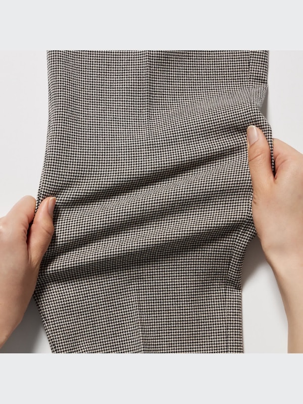 Smart Ankle Pants (2-Way Stretch Houndstooth)