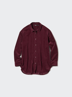 Corduroy Long-Sleeve Shirt