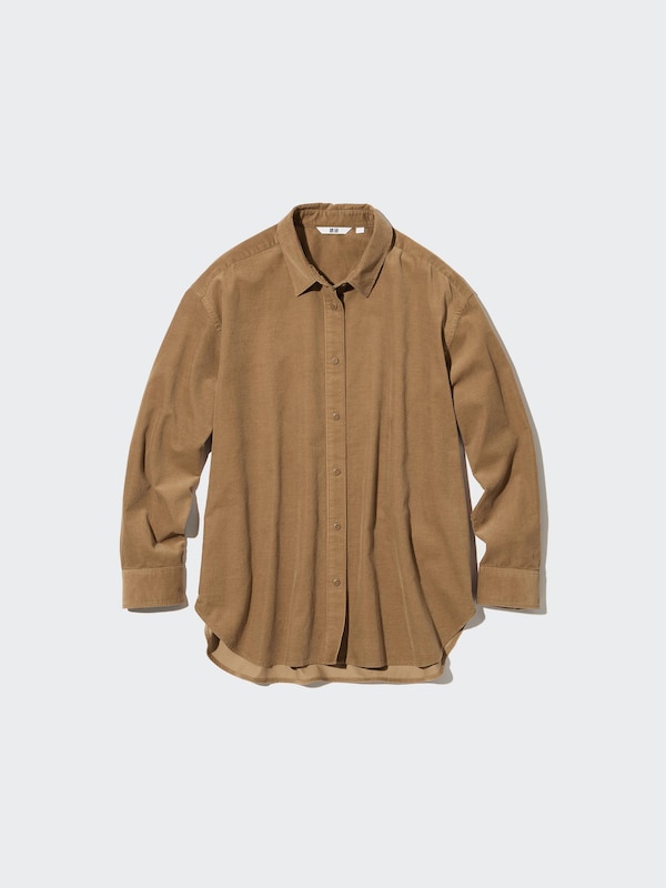Corduroy Long-Sleeve Shirt