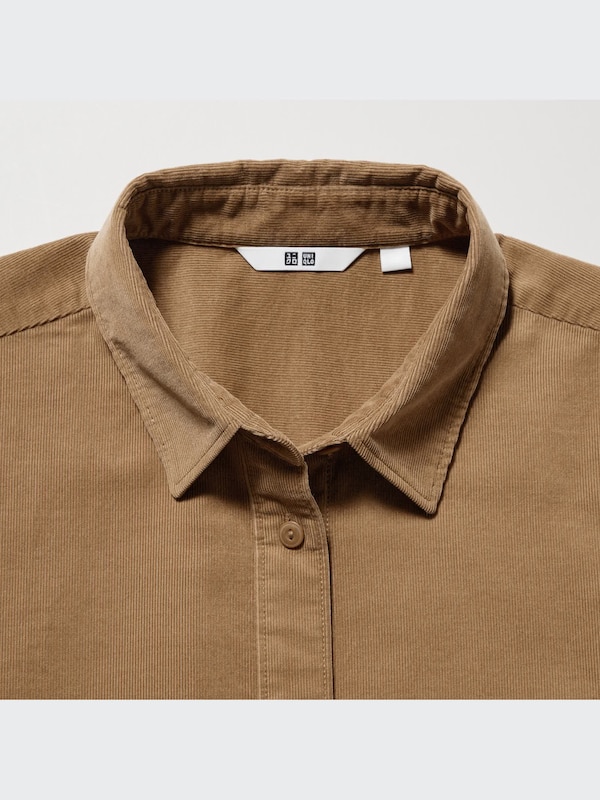 Corduroy Long-Sleeve Shirt