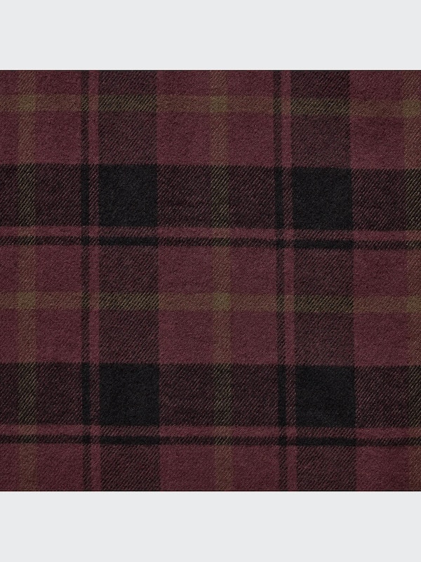 FLANNEL CHECKED SHIRT REGULAR COLLAR