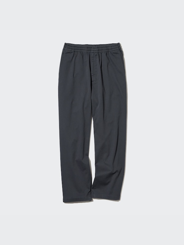 Cotton Relaxed Ankle Pants