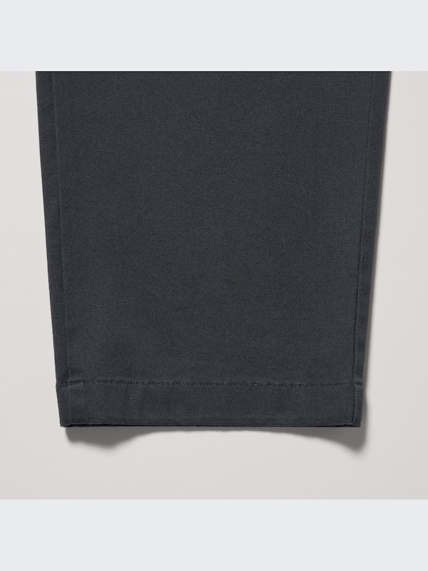 Cotton Relaxed Ankle Pants