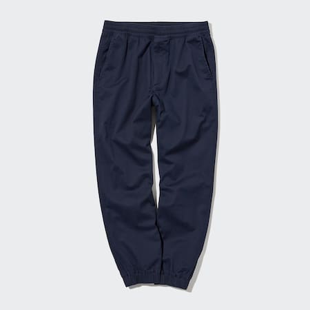 Cotton Relaxed Fit Easy Joggers