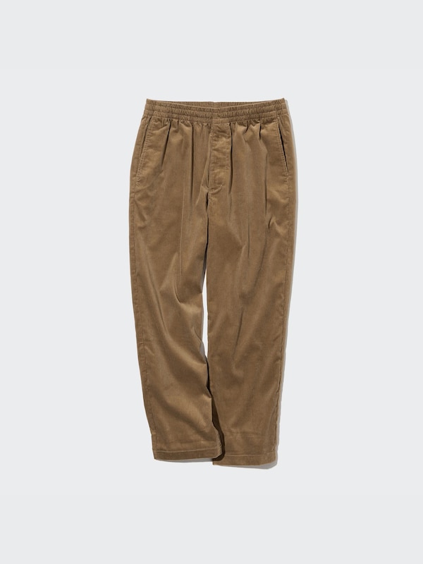 CORDUROY EASY ANKLE PANTS
