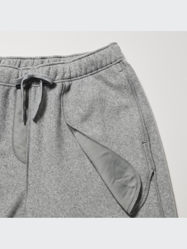 Knitted Fleece Easy Ankle Pants
