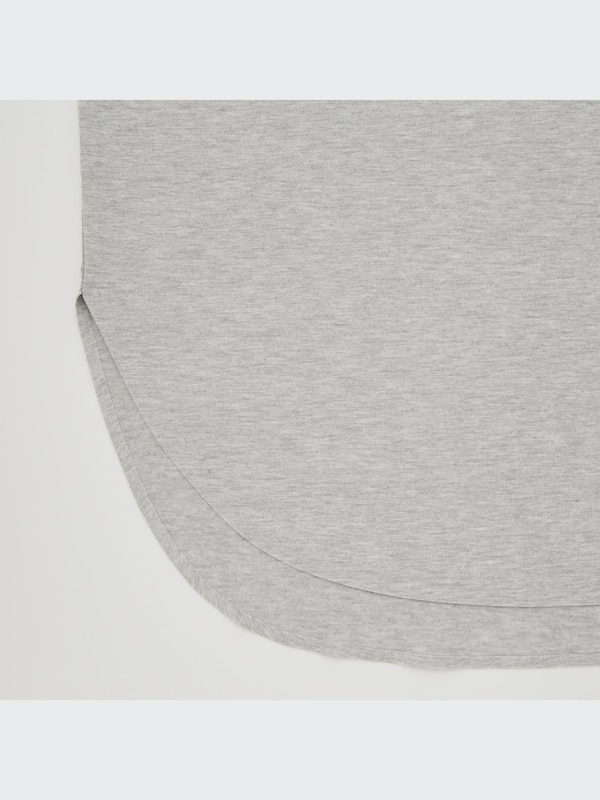 AIRism Seamless V-Neck Long T-Shirt