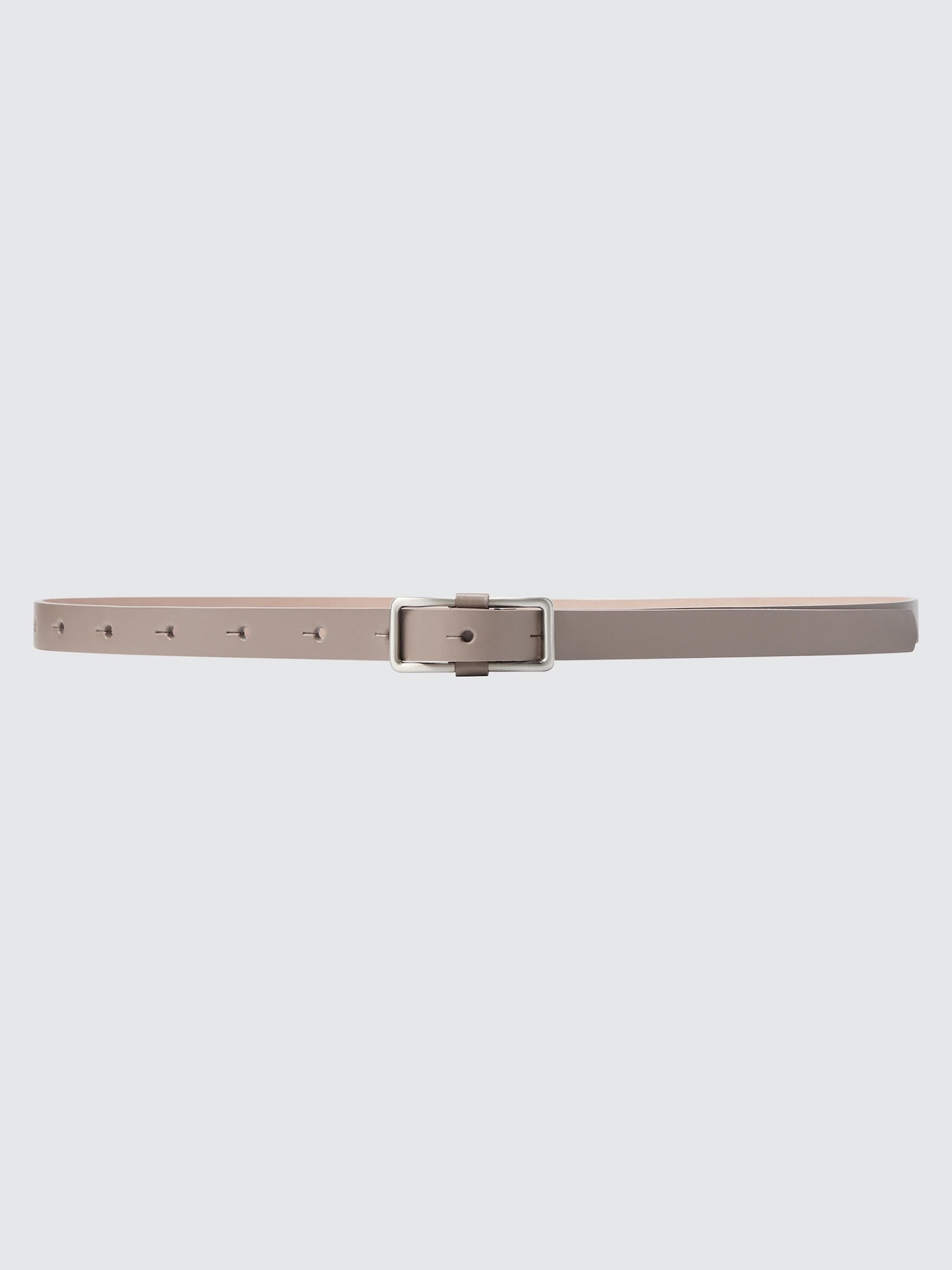 【MEDIUM square buckle belt】　タイムイズオン　ベルト MEDIUM square buckle belt】 - Time is on