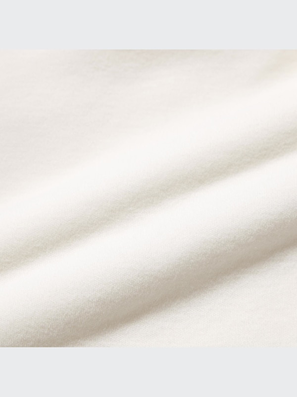 Brushed Crew Neck Long-Sleeve T-Shirt