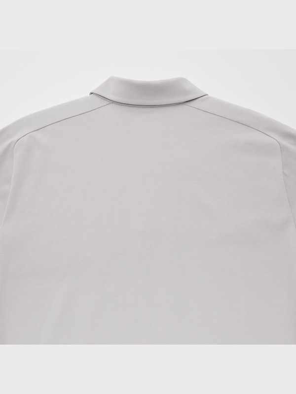 Smooth Cotton Short-Sleeve Polo Shirt (Theory)