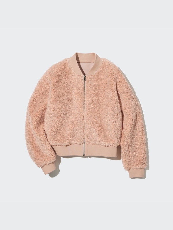 Windproof Outer Fleece Ribbed Blouson