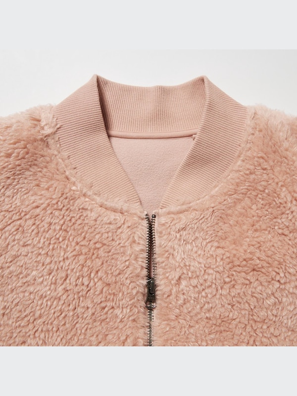 Windproof Outer Fleece Ribbed Blouson