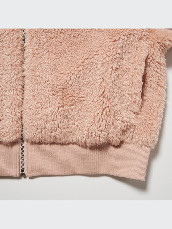 Windproof Outer Fleece Ribbed Blouson