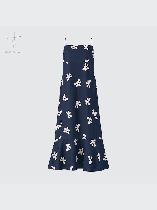 uniqlo cotton tiered camisole dress Women's Cotton Tiered Camisole Dress