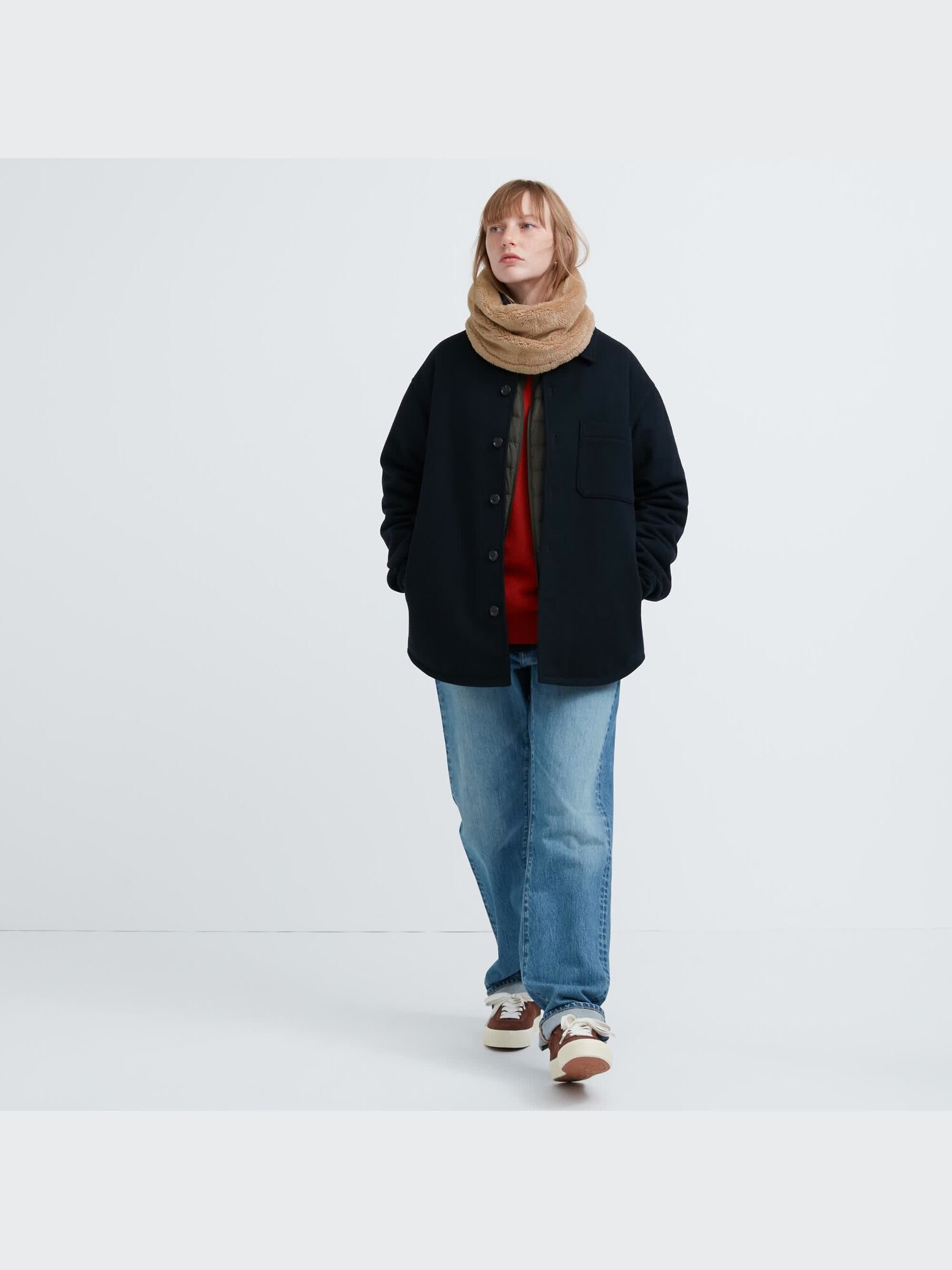 UNIQLO　ネックウォーマー 新品タグ付き】ヒートテックボアフリースネックウォーマー UNIQLO