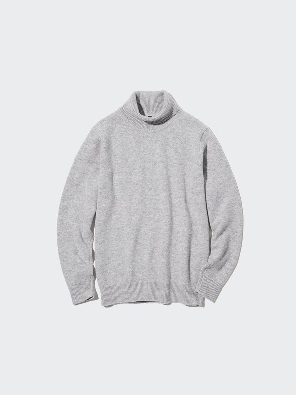 PREMIUM LAMBSWOOL TURTLENECK SWEATER