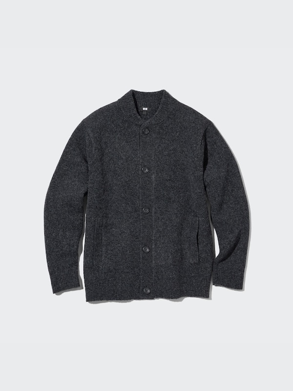 Souffle Yarn Long-Sleeve Cardigan