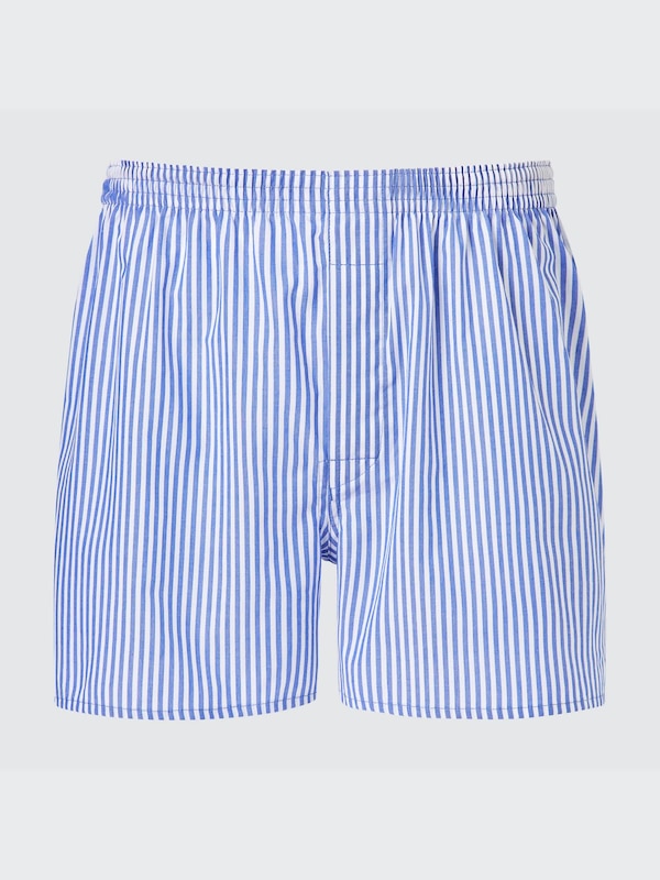 Woven London Striped Trunks