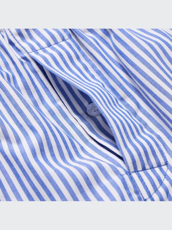 Woven London Striped Trunks