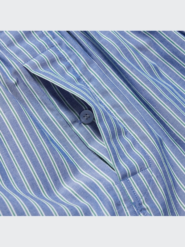 Woven Striped Boxers