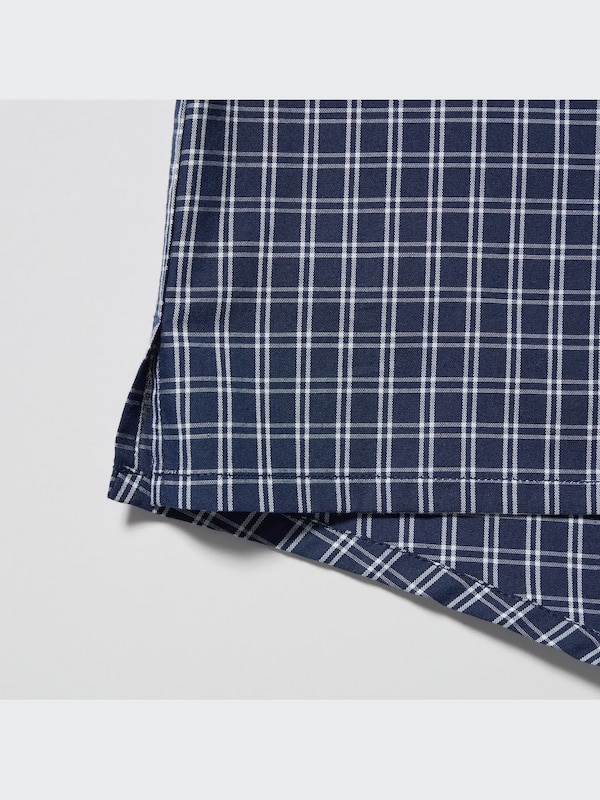 Woven Checked Boxers