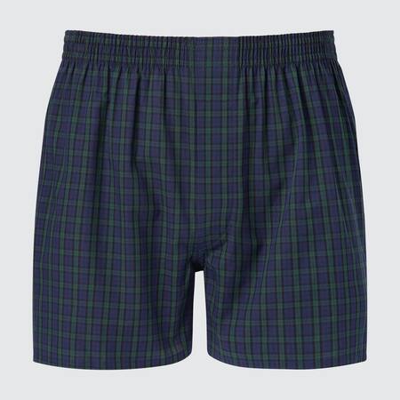 Woven Tartan Checked Boxer Shorts
