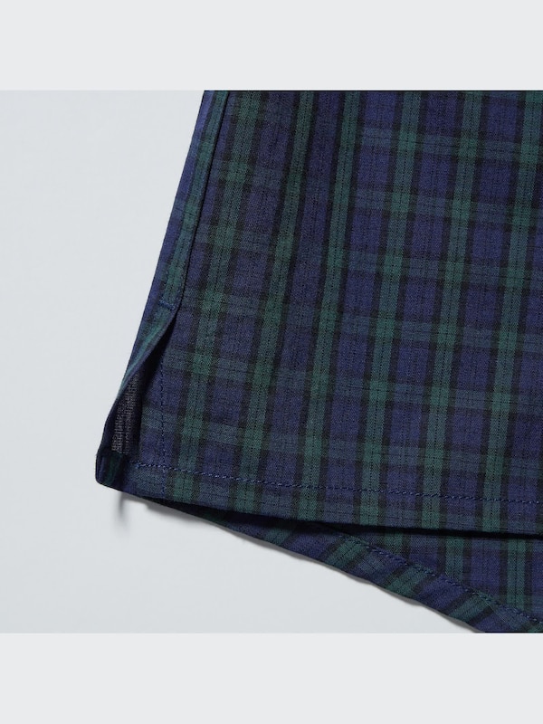 Woven Tartan Checked Boxers
