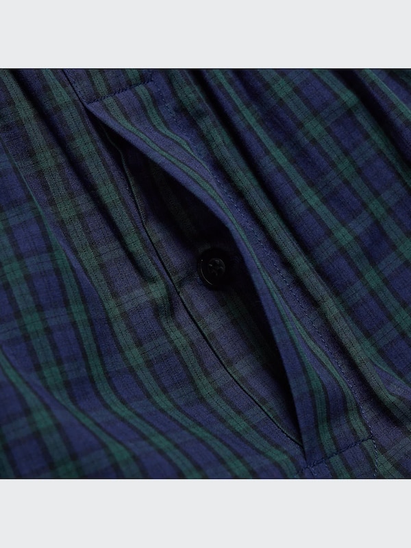 Woven Tartan Checked Boxers