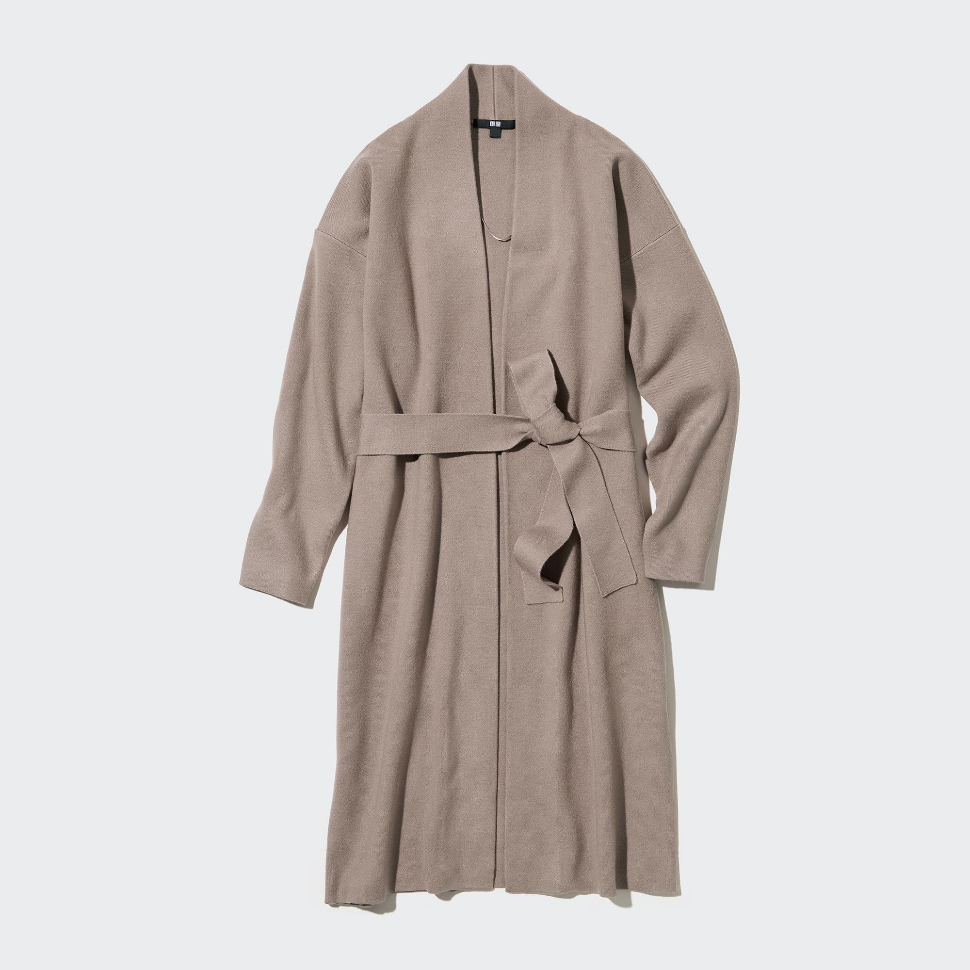 Uniqlo store knitted coat