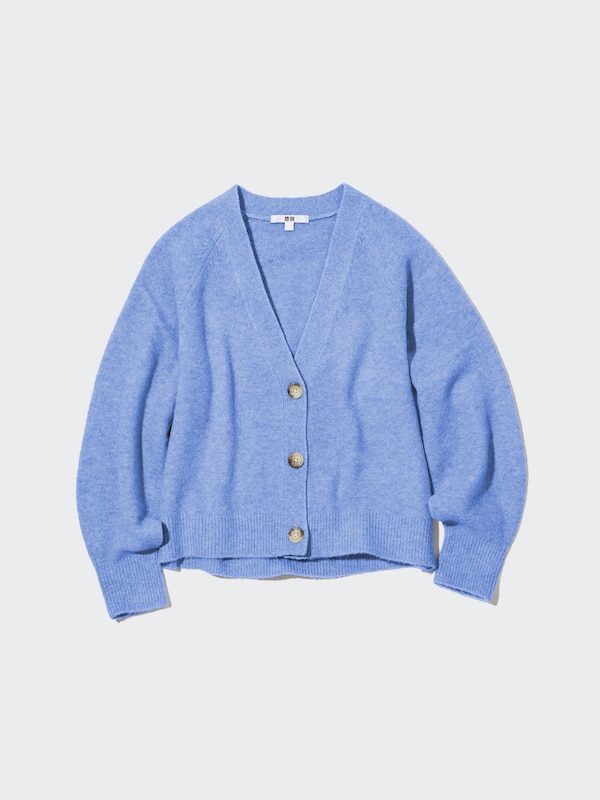 SOUFFLÉ YARN SHORT CARDIGAN
