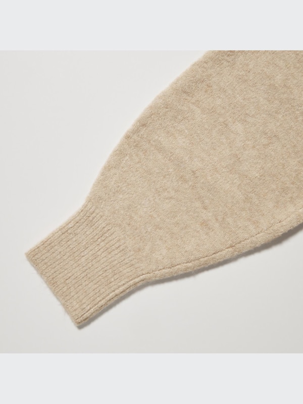 Souffle Yarn Long-Sleeve Short Cardigan