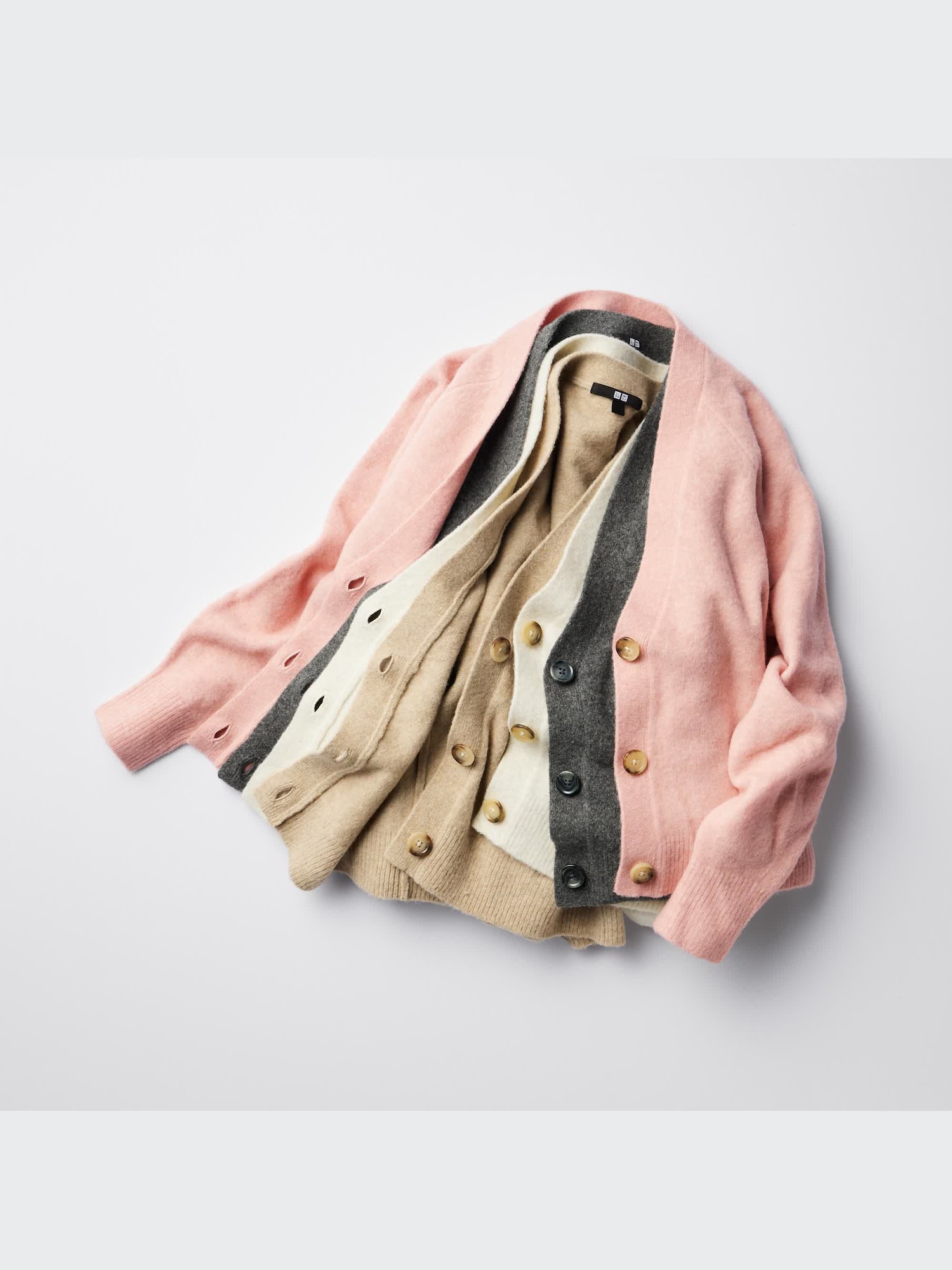 Souffle Yarn Long-Sleeve Short Cardigan | UNIQLO US